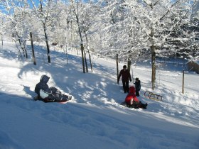 Rodelhügel Spiel und Spaßberg, © Wiener Alpen in Niederösterreich - Schneeberg Hohe Wand