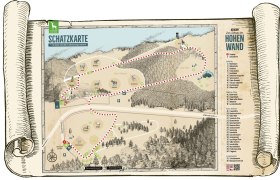 Schatzkarte, © Wiener Alpen in Niederösterreich - Schneeberg Hohe Wand