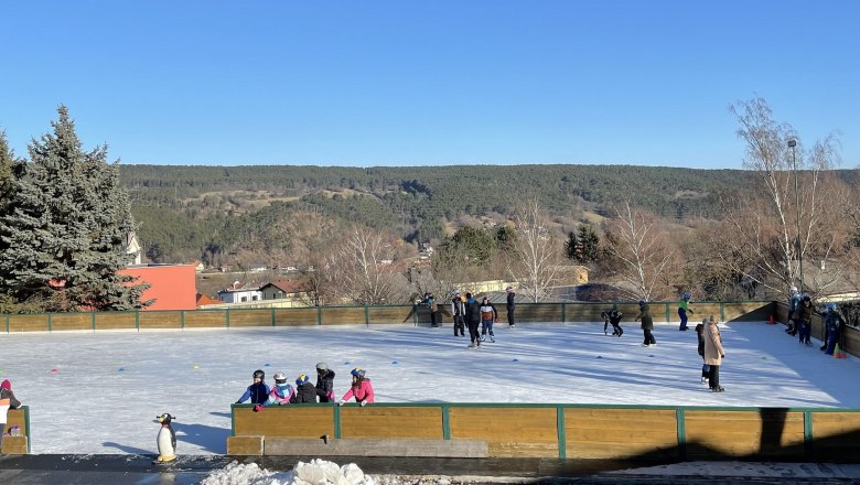 Eislaufplatz Piesting, © Wiener Alpen/Katharina Lechner